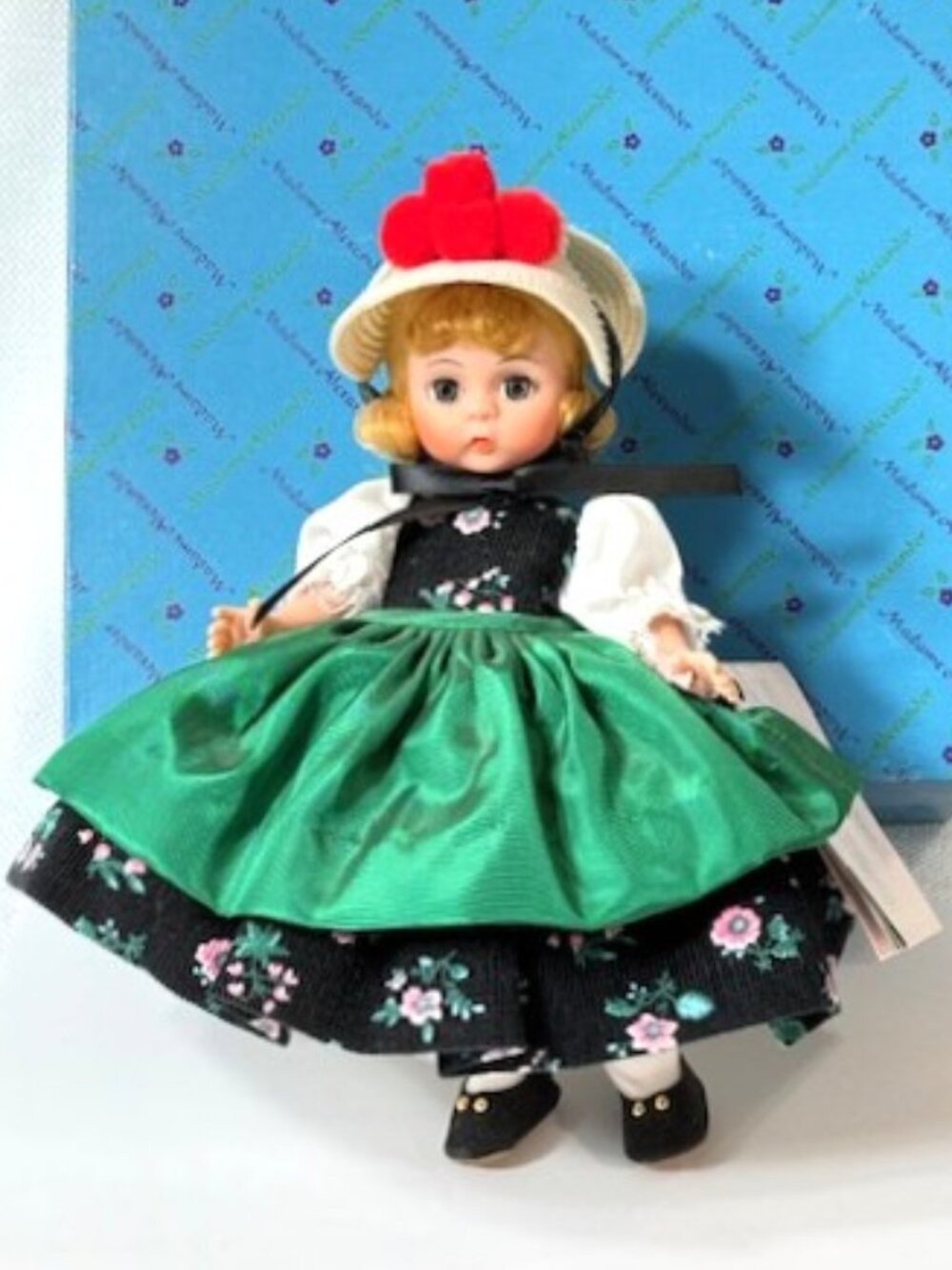 Madame Alexander restrung 8" Black Forest doll
